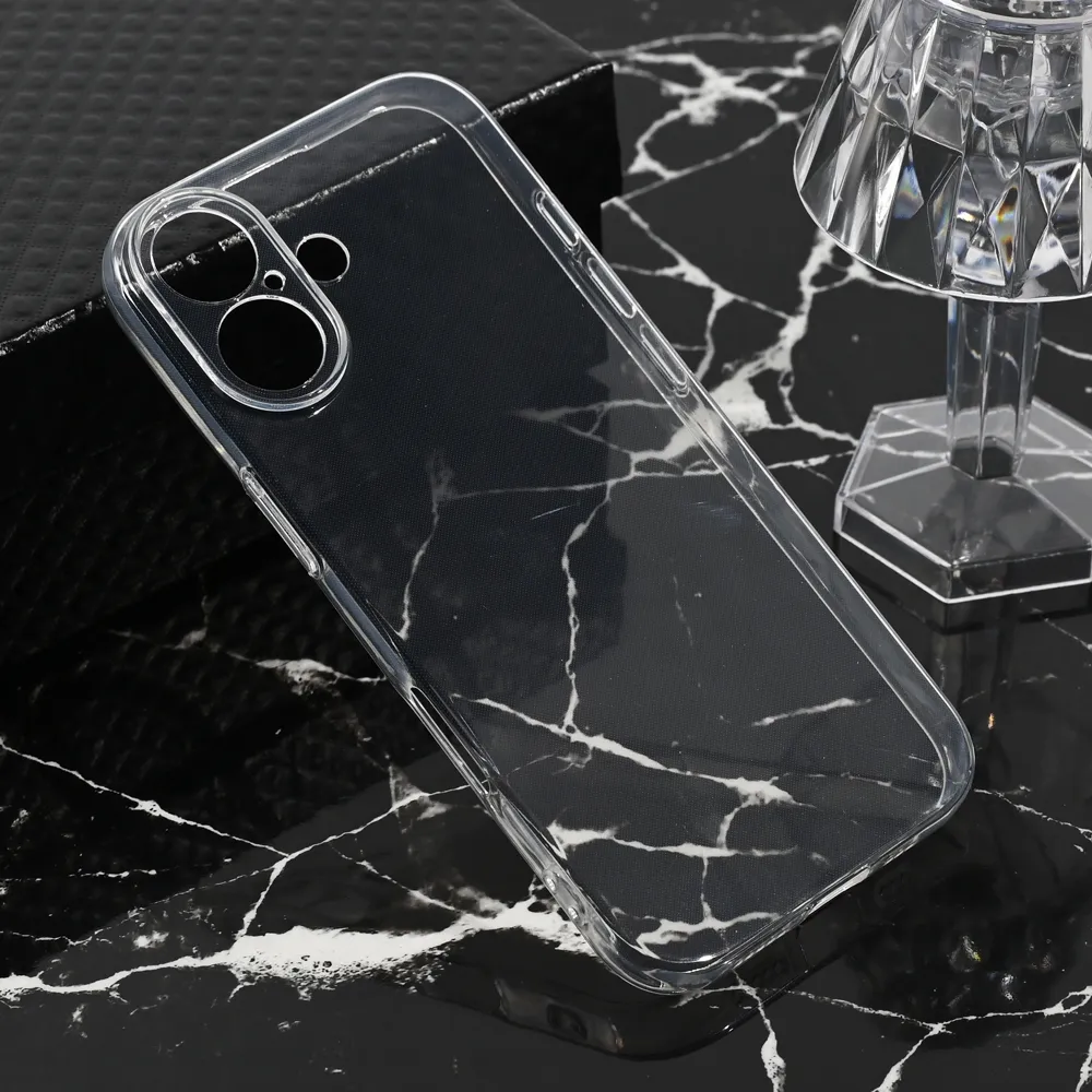 Maska za iPhone 17 6.3 transparent silikonska Ultra Thin