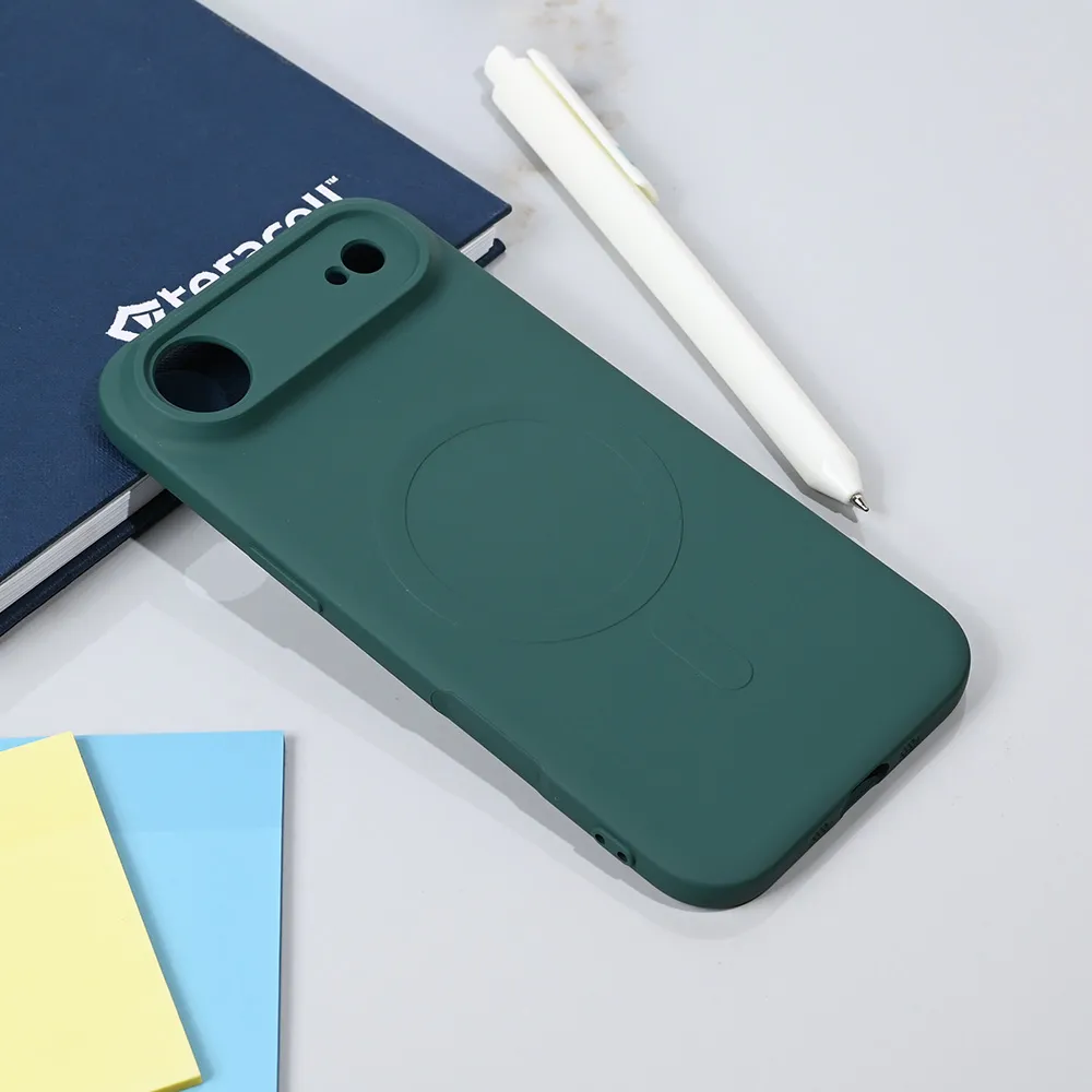 Maska za iPhone 17 Air 6.6 tamno zelena Teracell Giulietta Magsafe