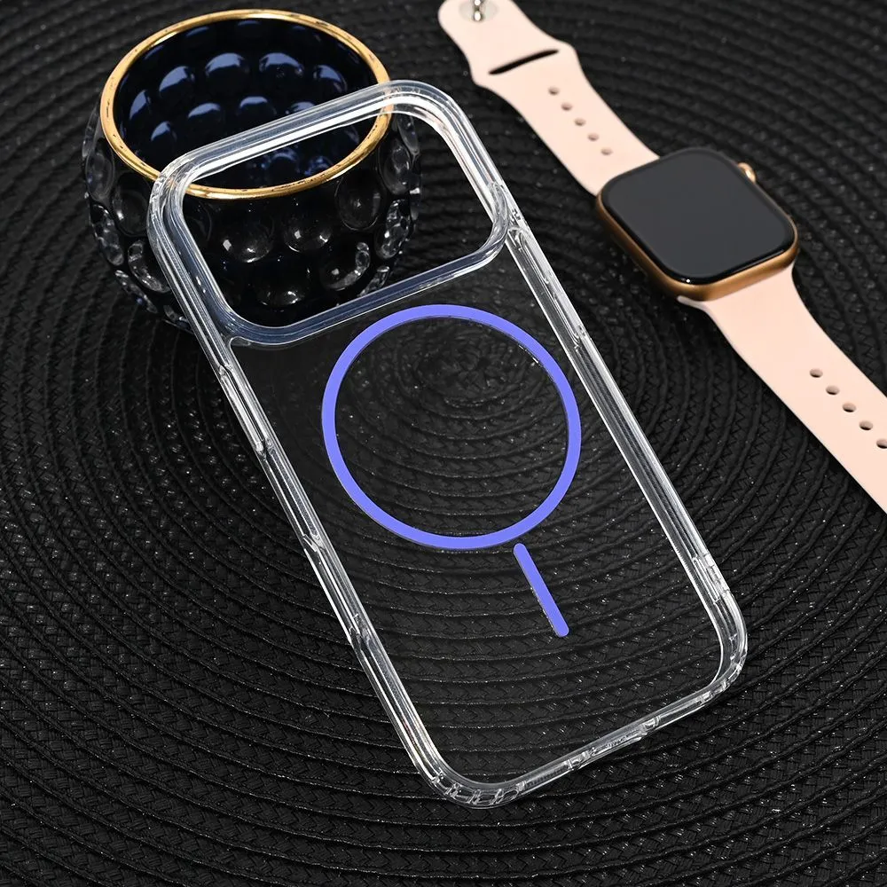 Maska za iPhone 17 Pro 6.3 Magsafe Color Line ljubičasta