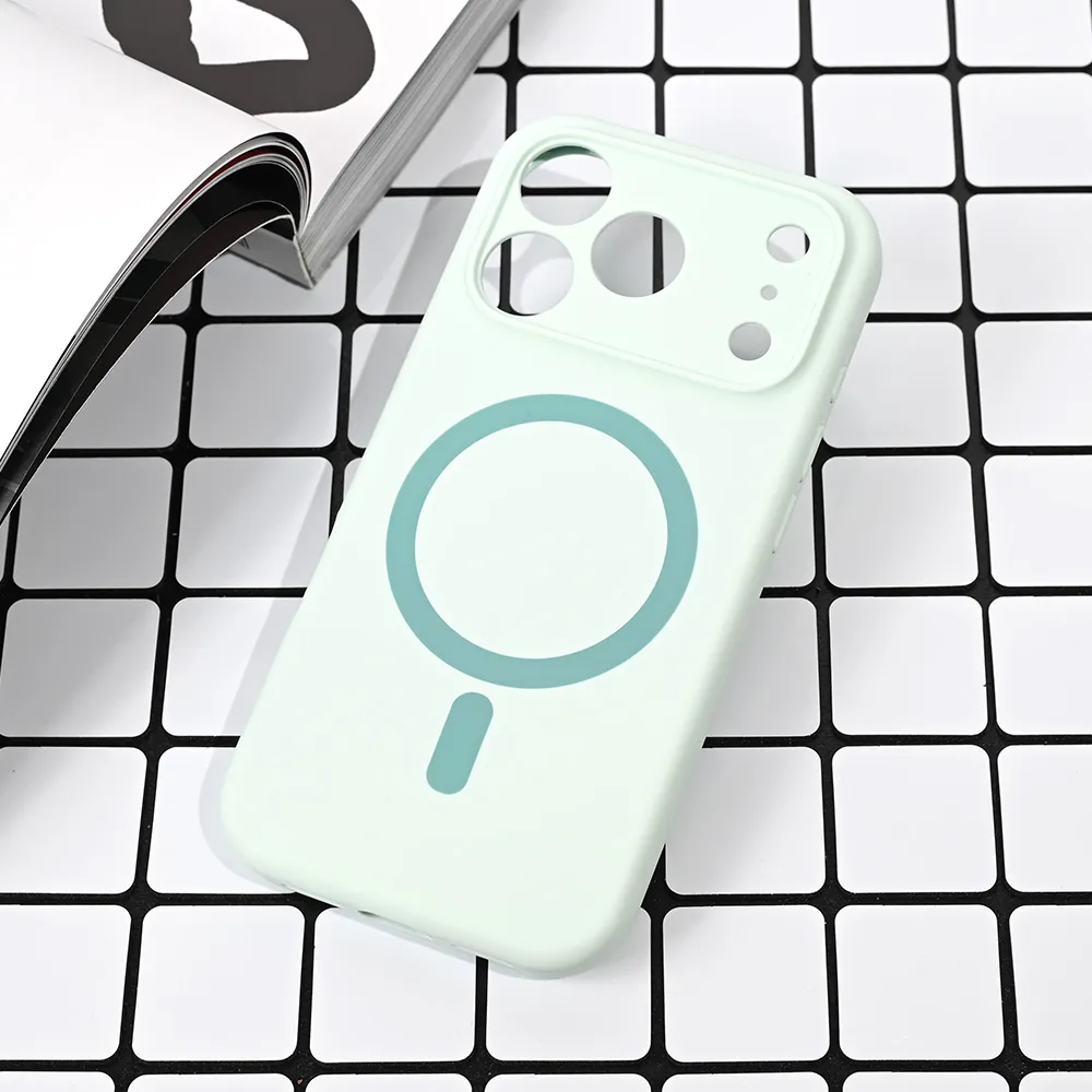 Maska za iPhone 17 Pro 6.3 mint Magsafe Pure color