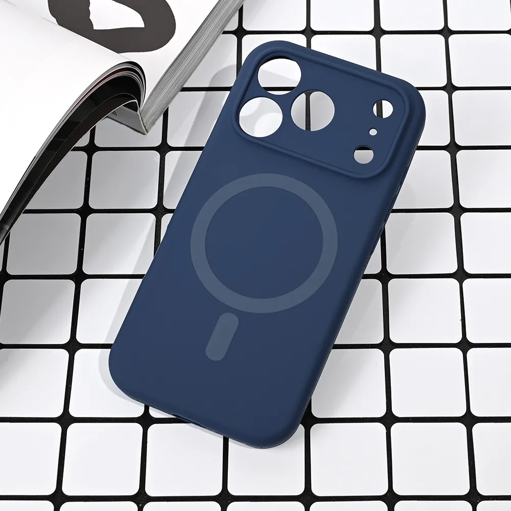 Maska za iPhone 17 Pro 6.3 plava Magsafe Pure color