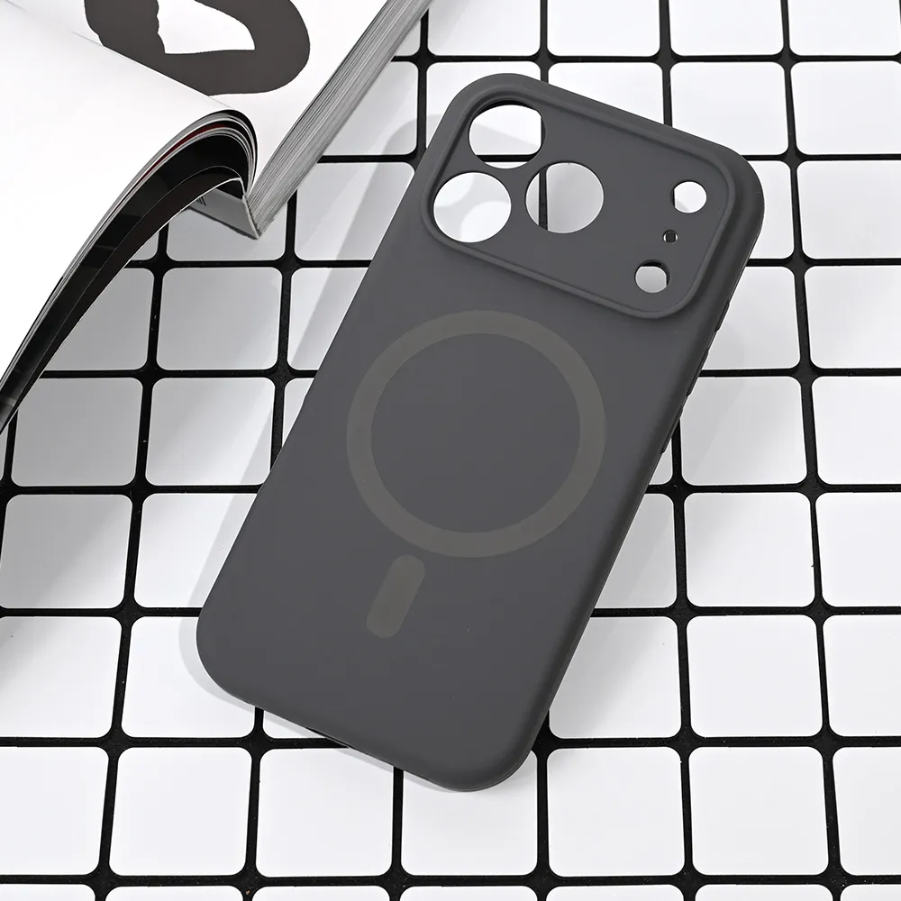 Maska za iPhone 17 Pro 6.3 siva Magsafe Pure color