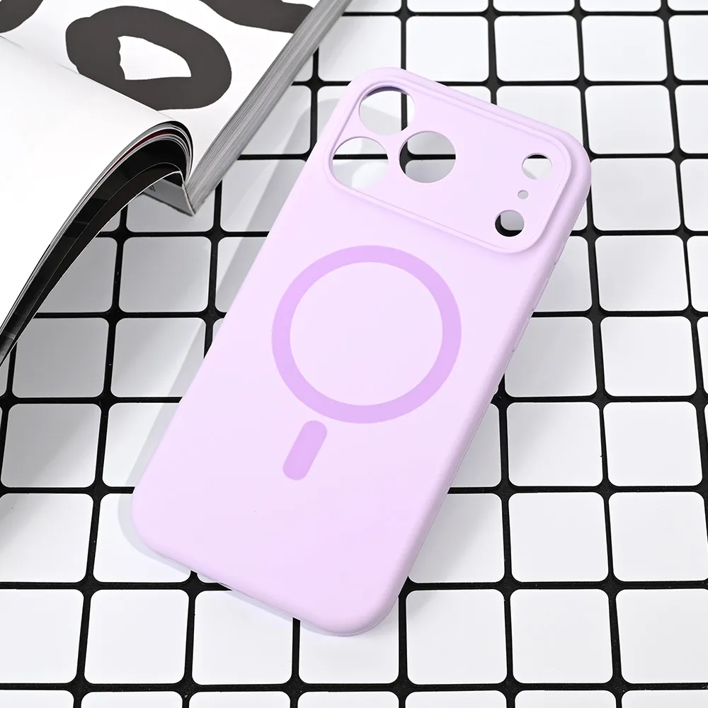 Maska za iPhone 17 Pro Max 6.9 lila Magsafe Pure color