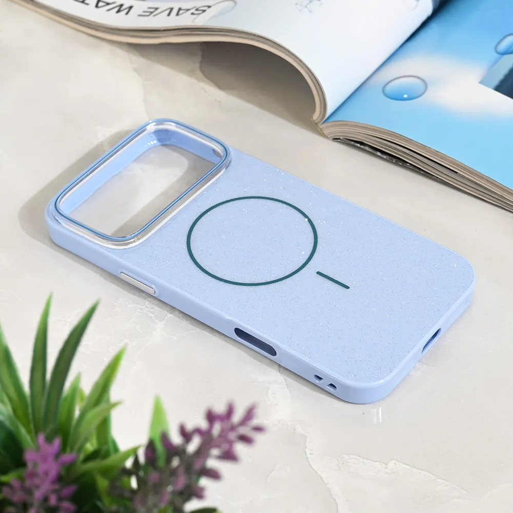 Maska za iPhone 17 Pro Max 6.9 Magsafe Sparkle Dust plava