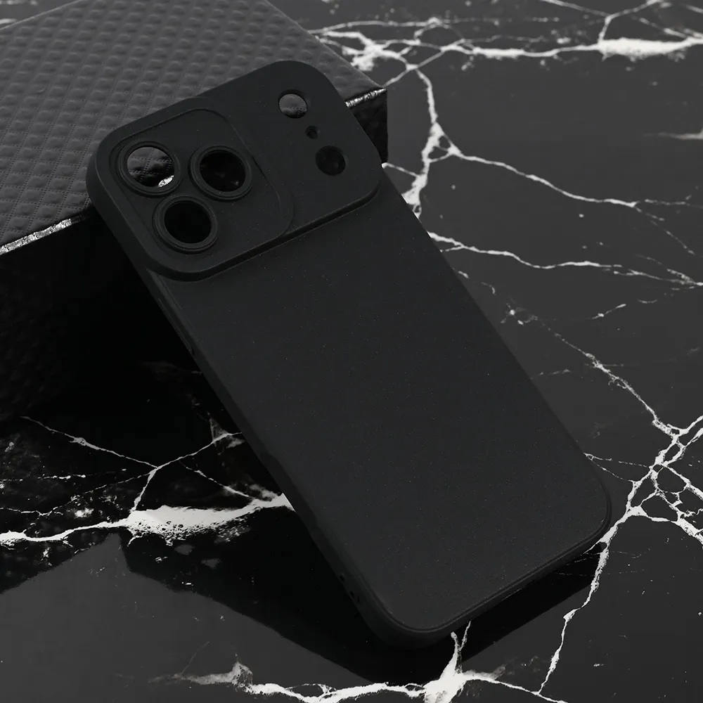 Maska za iPhone 17 Pro Max 6.9 mat crna Teracell Giulietta