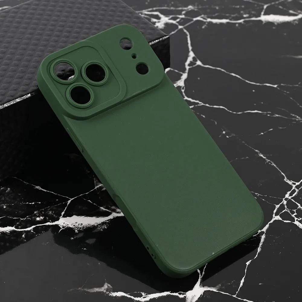 Maska za iPhone 17 Pro Max 6.9 mat zelena Teracell Giulietta