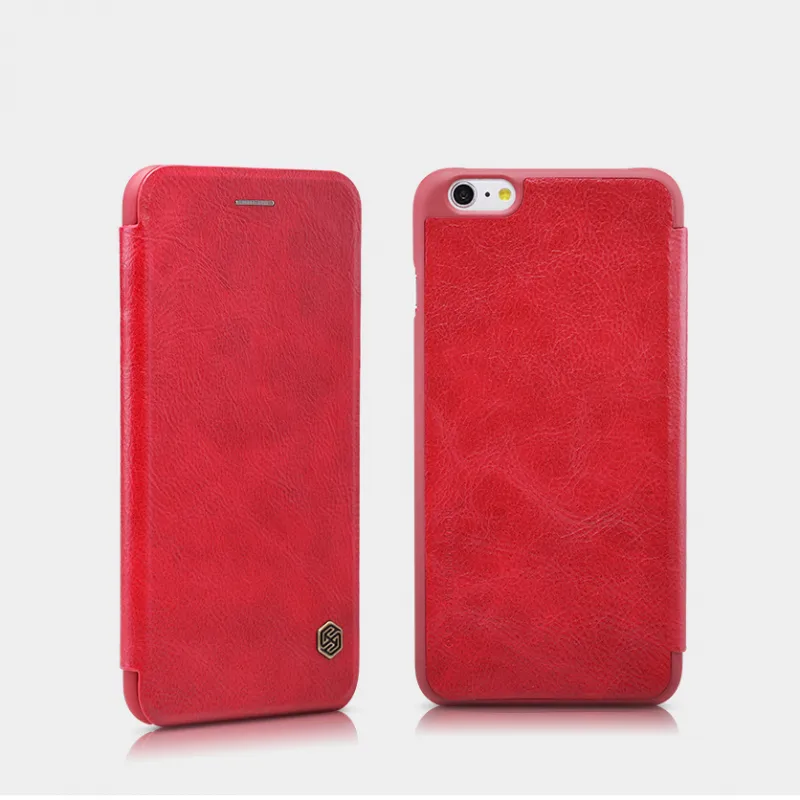Maska za iPhone 6 crna na preklop Nillkin Qin
