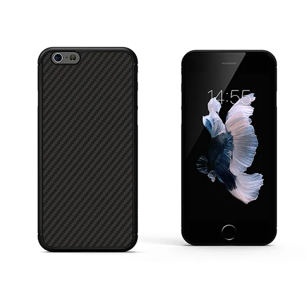 Maska za iPhone 6 Plus crna Nillkin Synthetic Fiber