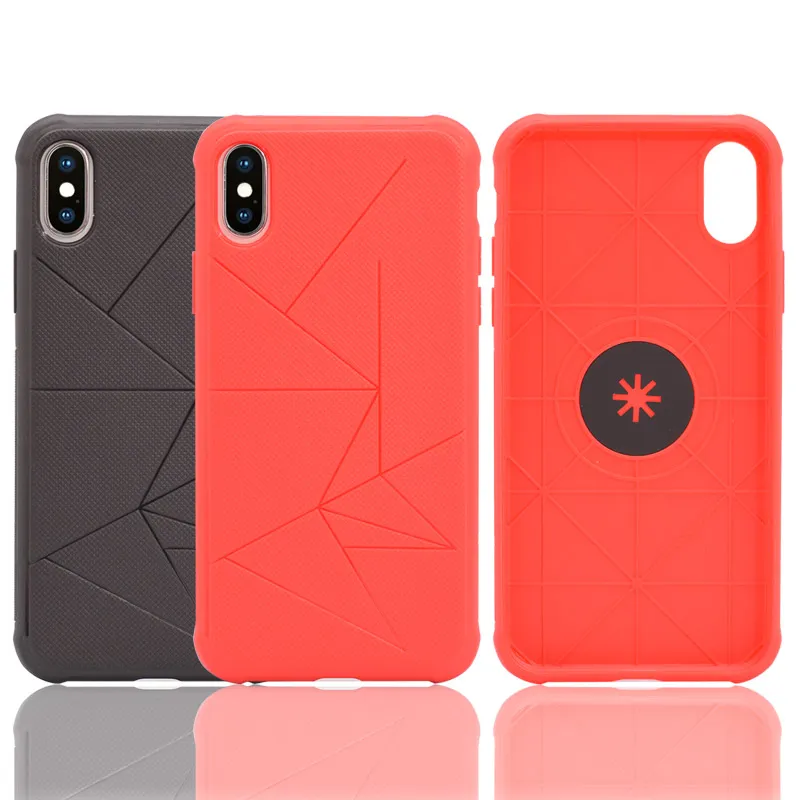 Maska za iPhone 7 Plus Triangle magnet crvena