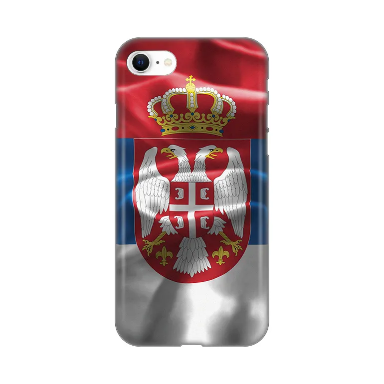 Maska za iPhone 7/8/SE 2020/2022 SRB Silikonska Print Skin