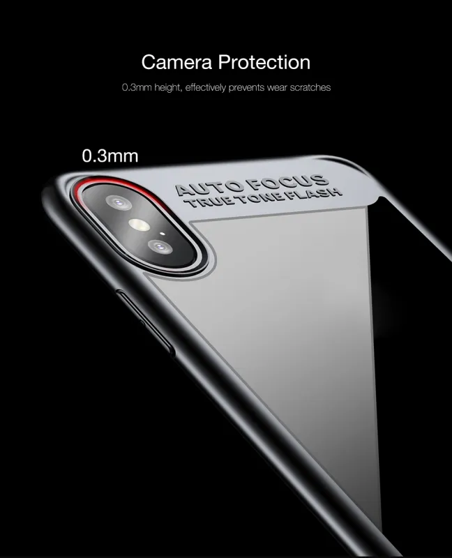 Maska za iPhone X crvena Baseus Suthin