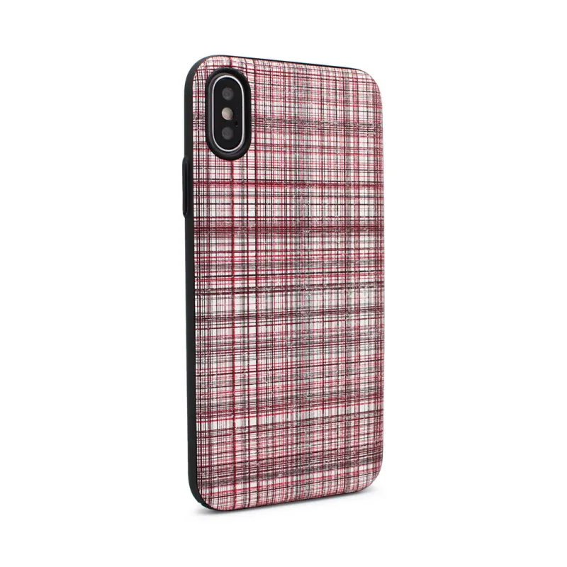 Maska za iPhone X Luo square crvena