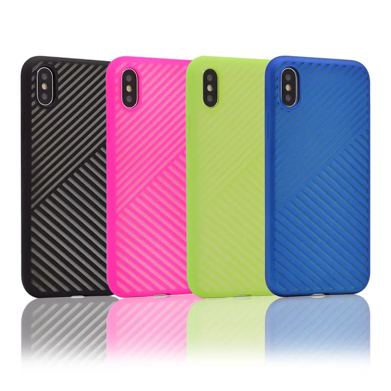 Maska za iPhone X Twill tamno plava
