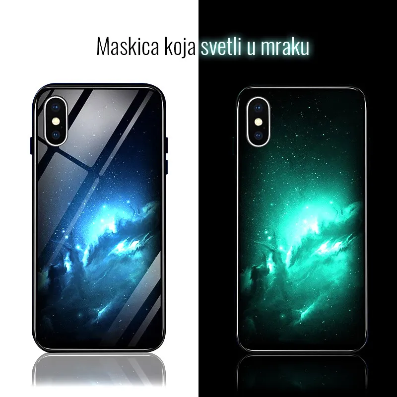 Maska za iPhone X/ XS BCF-1678 Night light