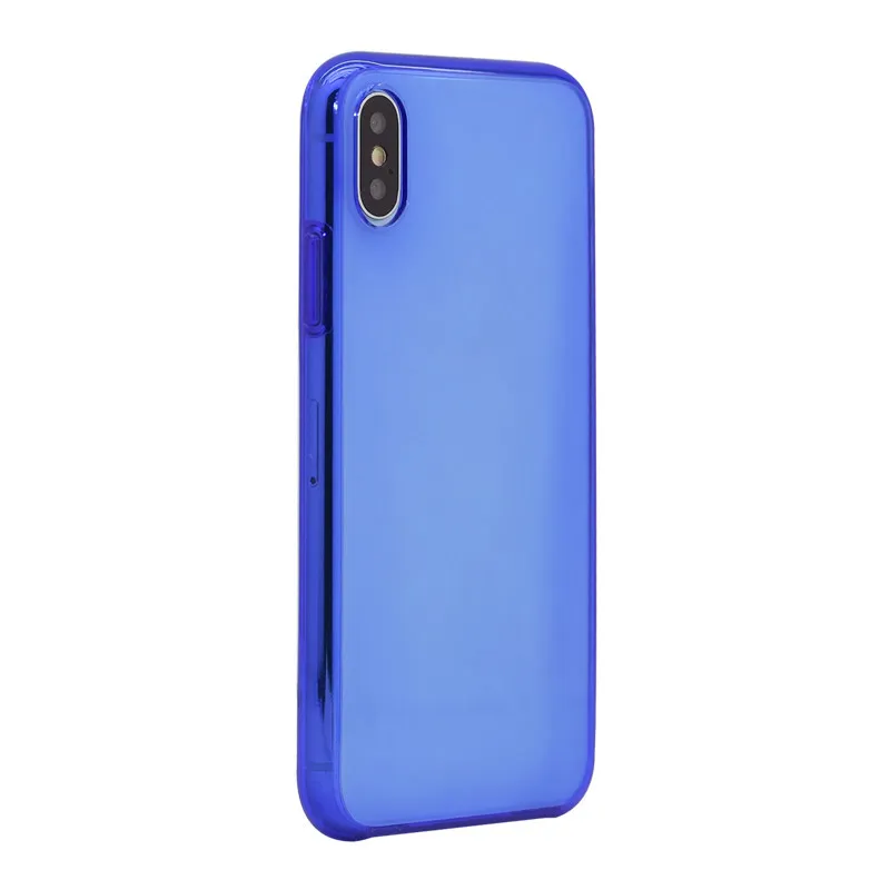 Maska za iPhone X/ XS plava X-Clear Apple
