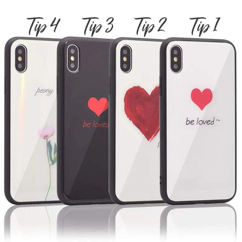Maska za iPhone X/ XS Tip4 Loved glass
