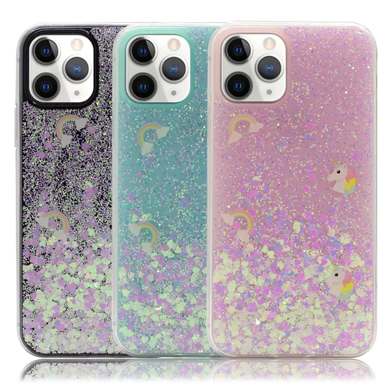 Maska za iPhone X/ XS tirkiz Platina Unicorn