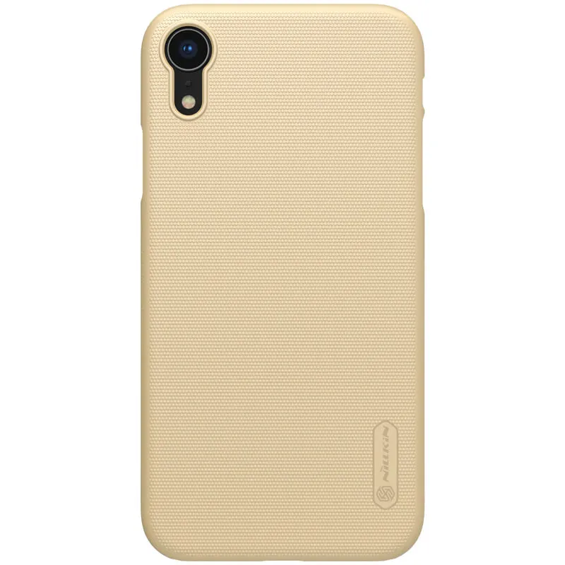 Maska za iPhone XR zlatna Nillkin Super Frosted Shield