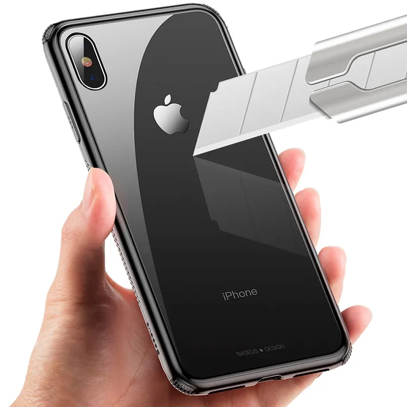 Maska za iPhone XS Max bela Baseus See-through