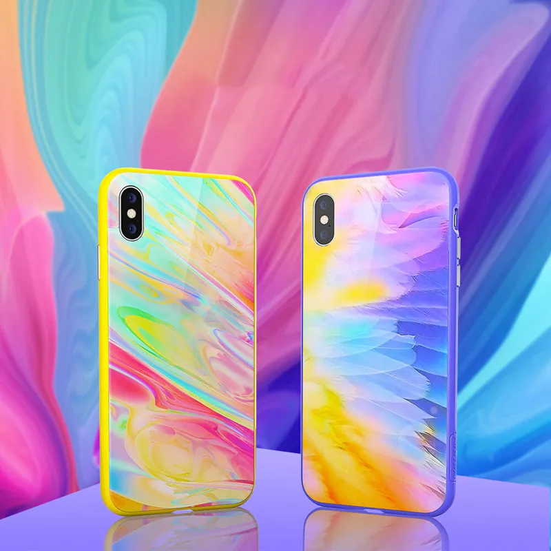 Maska za iPhone XS Max ljubičasta Nillkin Ombre