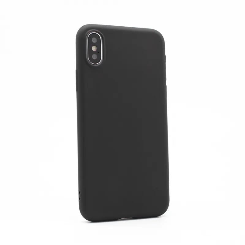 Maska za iPhone XS Max  mat Teracell Skin crna