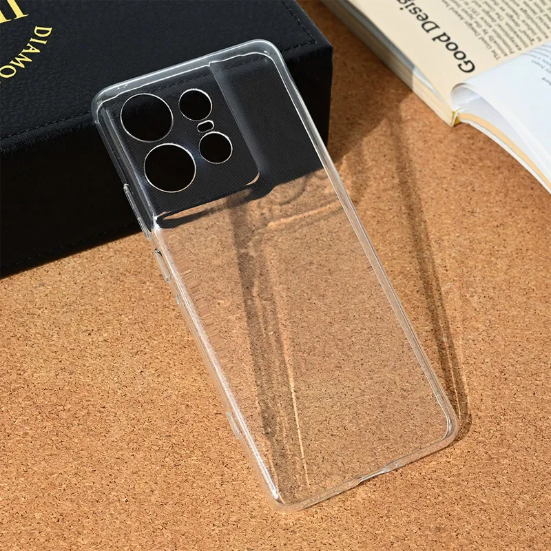 Maska za Motorola Edge 50 Pro Skin Silikon transparent