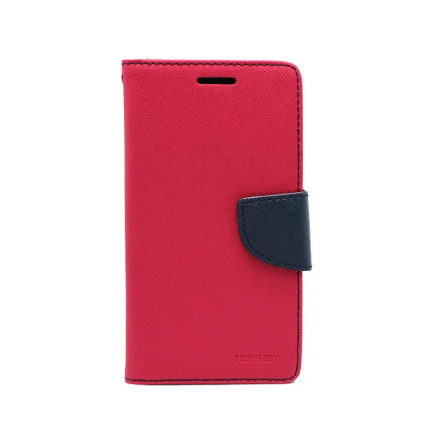 Maska za Motorola Moto C hot pink na preklop Mercury
