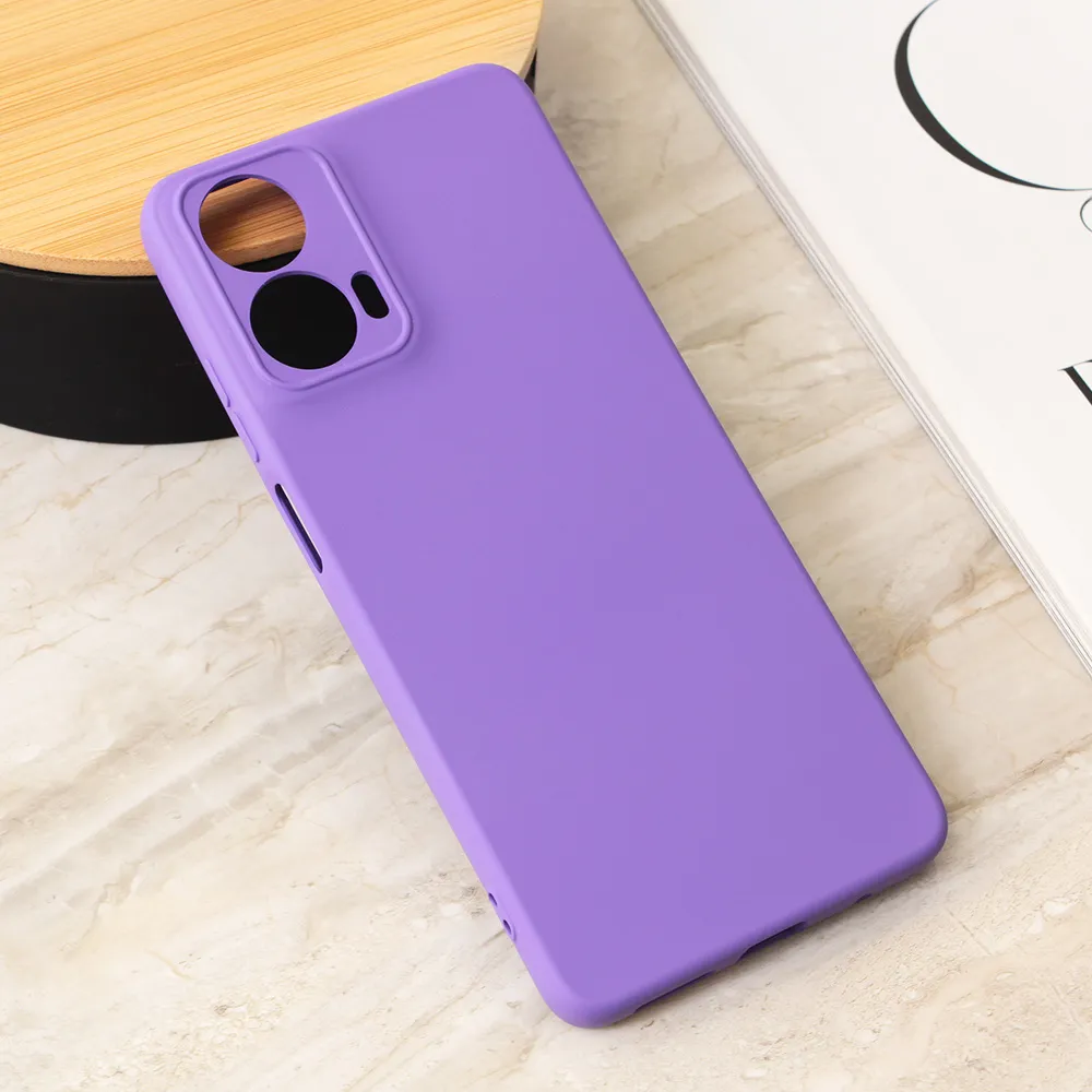 Maska za Motorola Moto G24/G24 Power mat Teracell Giulietta ljubičasta