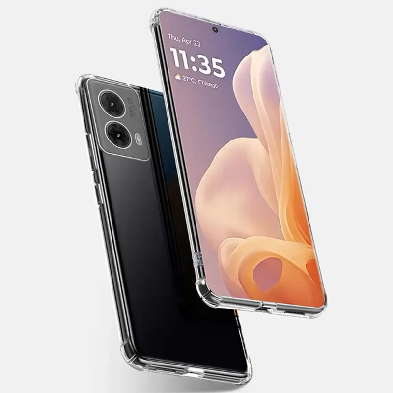 Maska za Motorola Moto G85 Transparent Ice Cube