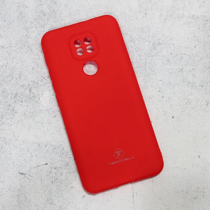Maska za Motorola Moto G9 Play mat Teracell Giulietta crvena