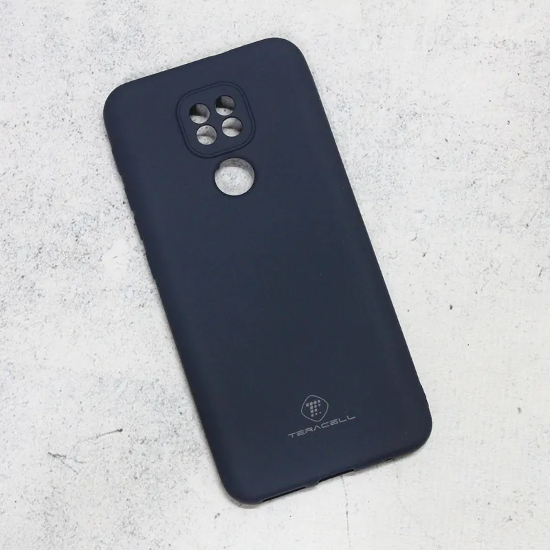 Maska za Motorola Moto G9 Play mat Teracell Giulietta tamno plava