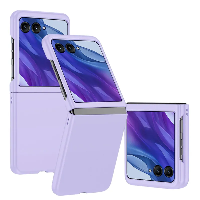 Maska za Motorola Razr 50 Ultra Flip ljubičasta