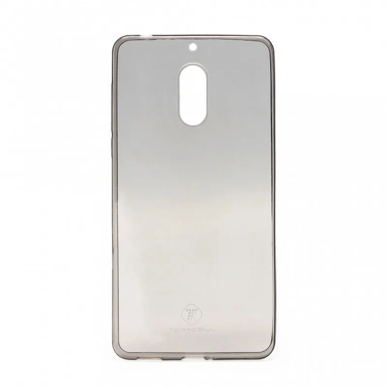 Maska za Nokia 6 Teracell Skin transparent crna