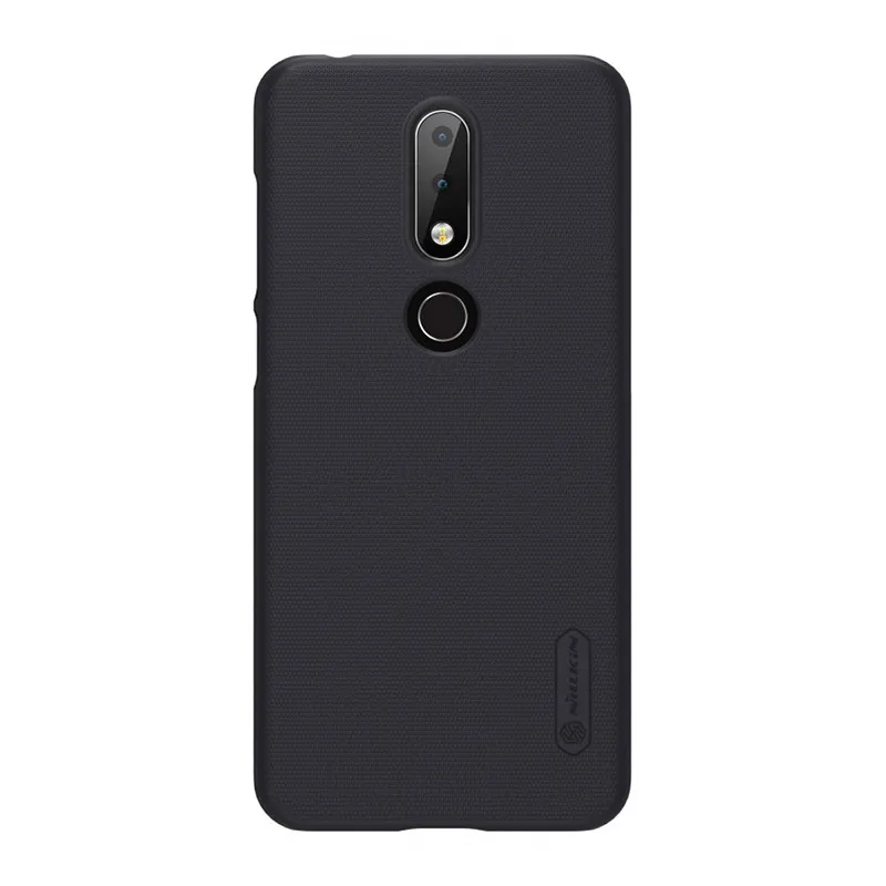 Maska za Nokia 61 Plus/ X6 crna Nillkin Super Frosted Shield