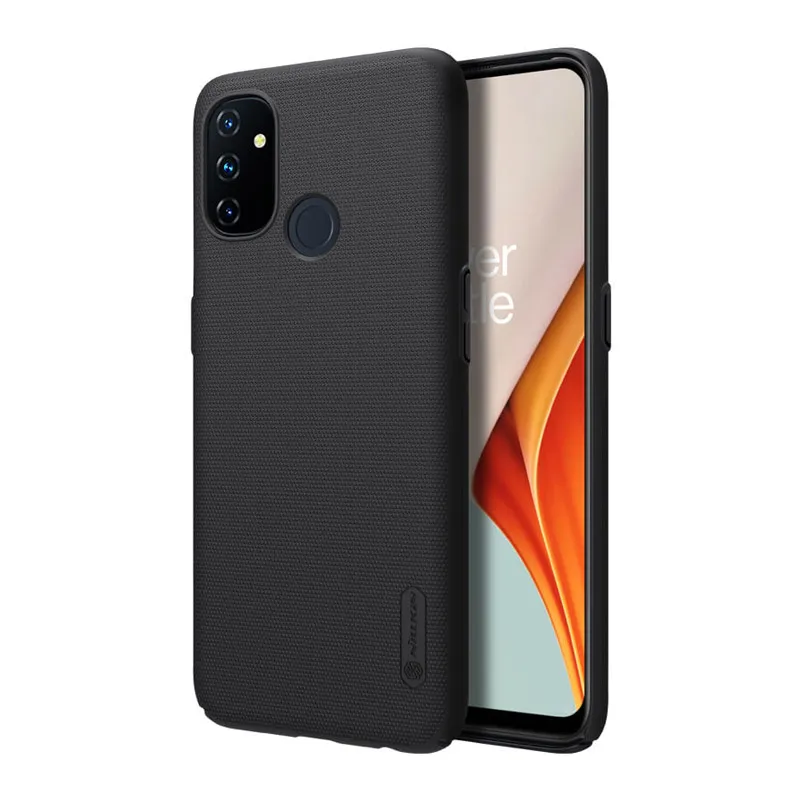 Maska za OnePlus Nord N100 Nillkin Super Frosted Shield crna