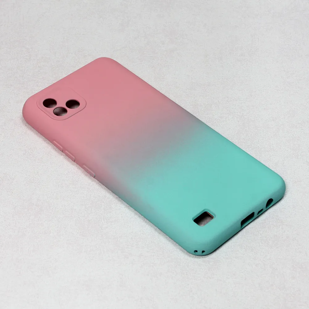Maska za Realme C11 (2021)/C20 roze-mint Double Color