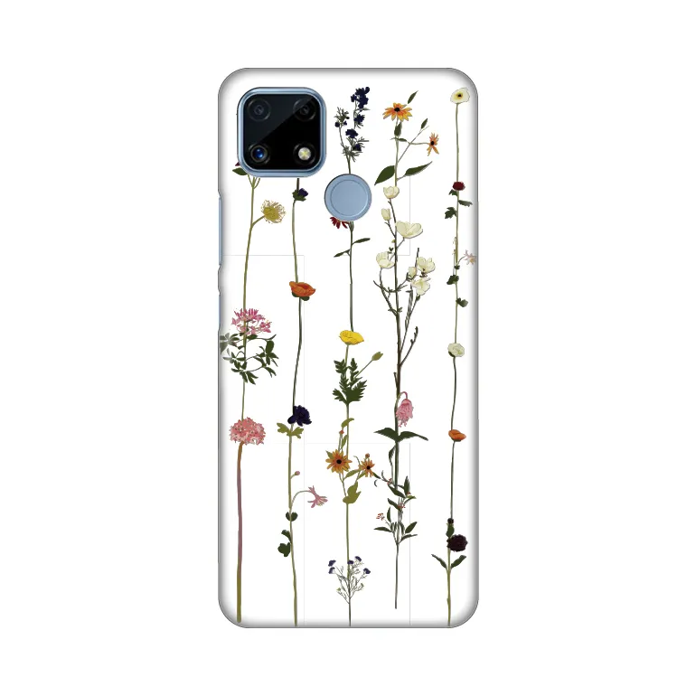 Maska za Realme C25 Flower Silikonska Print Skin