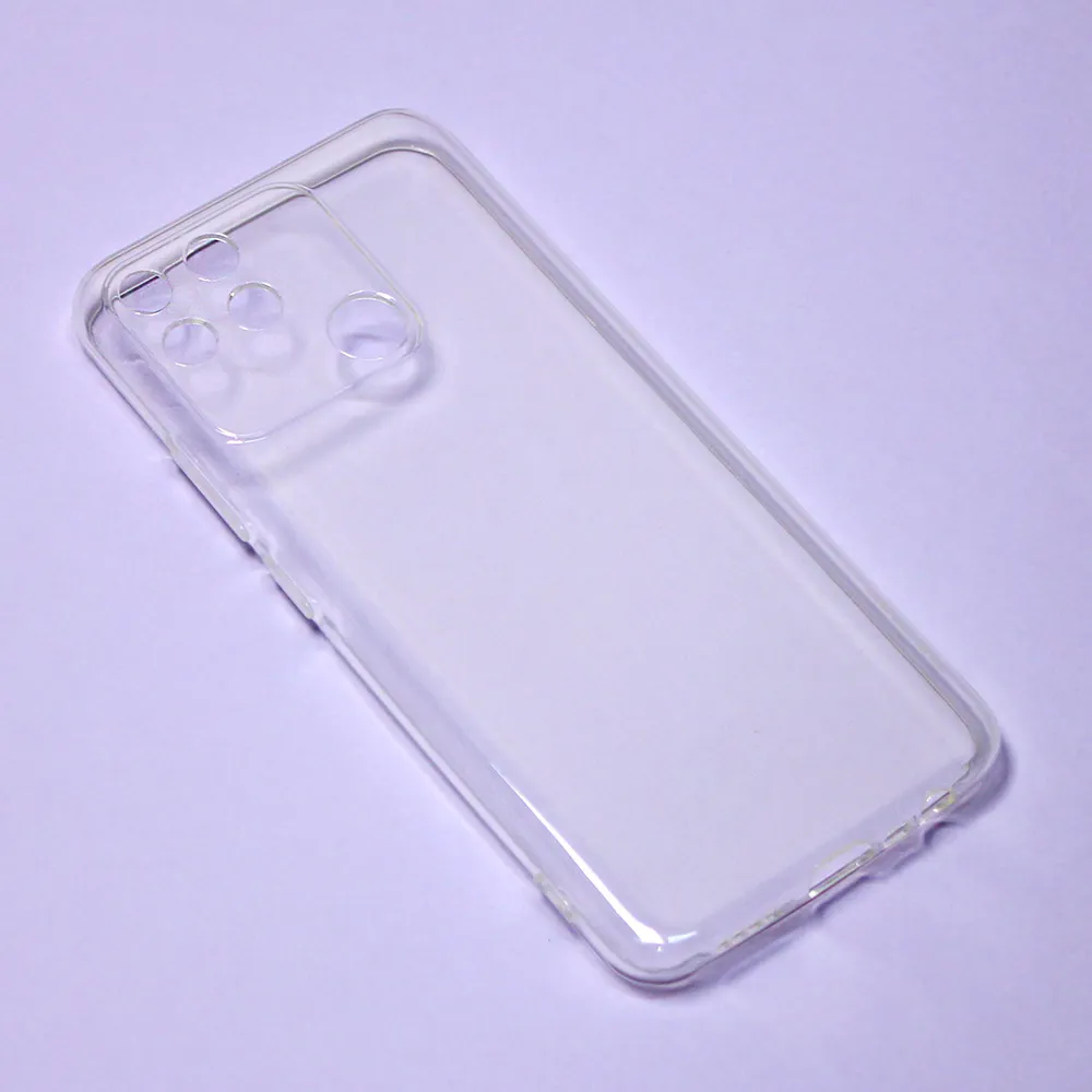 Maska za Realme Narzo 50A transparent silikonska Ultra Thin
