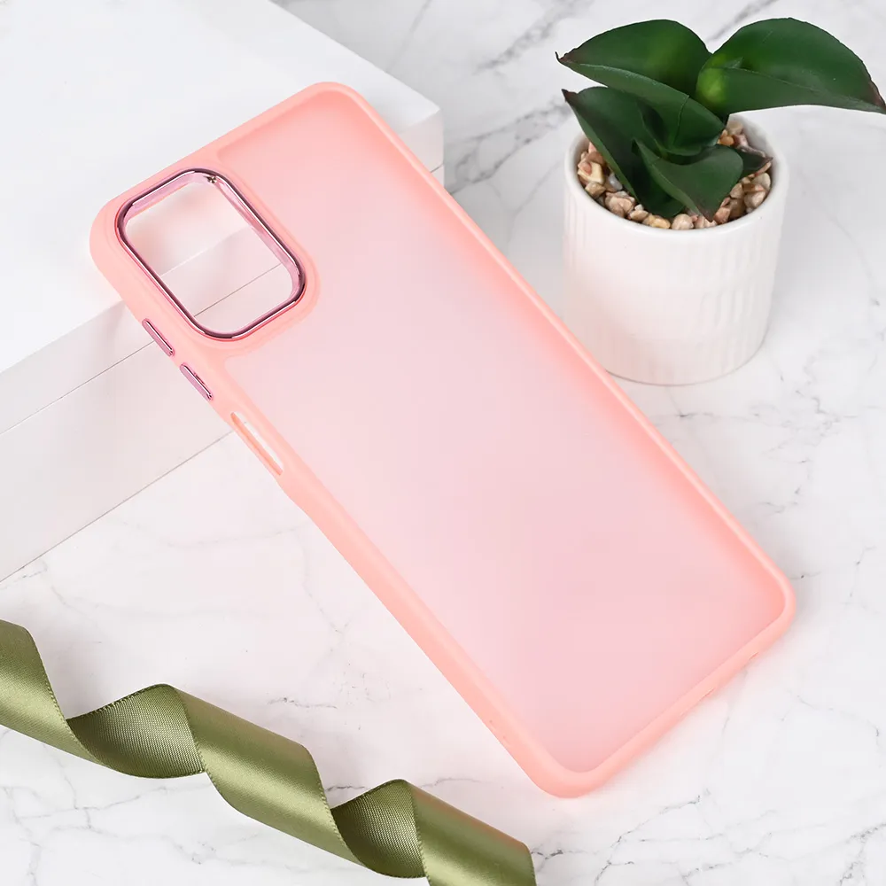 Maska za Samsung A075F Galaxy A07 4G Shining Camera roze