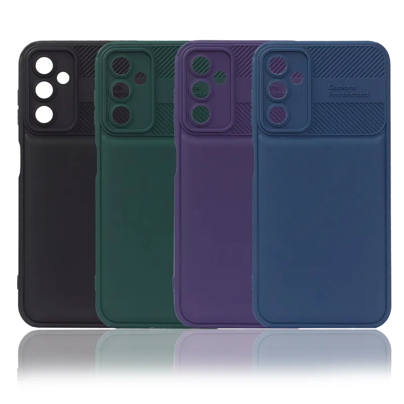 Maska za Samsung A14 4G/ A145R/ A14 5G/ A146B Camera Protected zelena