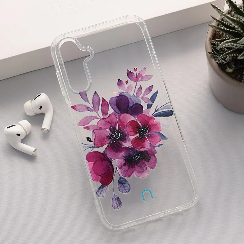 Maska za Samsung A15 4G/ A155F/ A15 5G/ A156B Flowers Nanobit Print