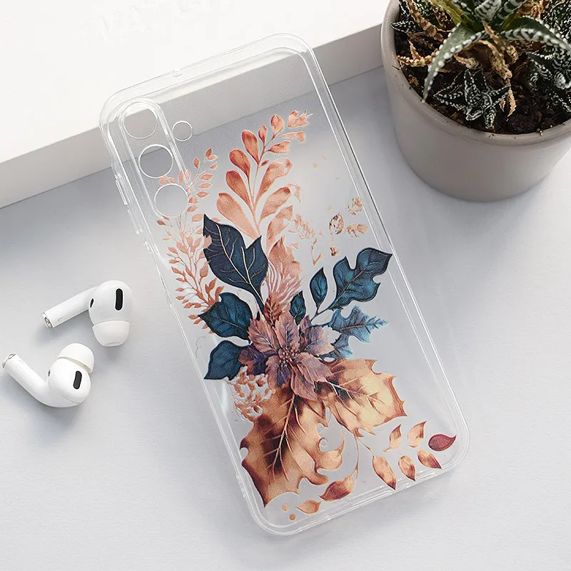 Maska za Samsung A15 4G/ A155F/ A15 5G/ A156B Golden Flower Nanobit Print