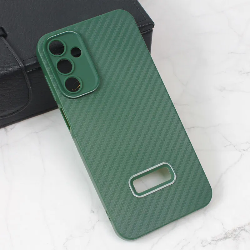 Maska za Samsung A16 5G/ A166B Carbon Prop zelena