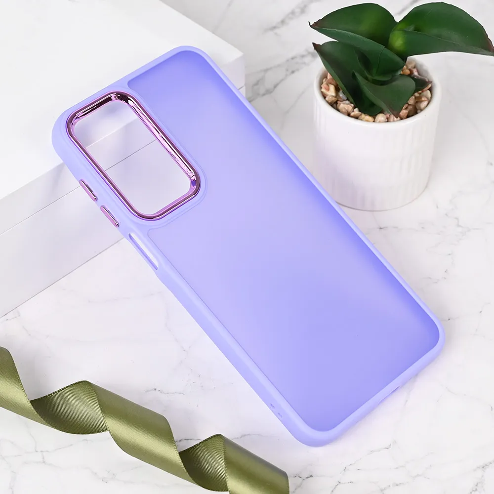 Maska za Samsung A17 Galaxy A175 Shining Camera ljubičasta