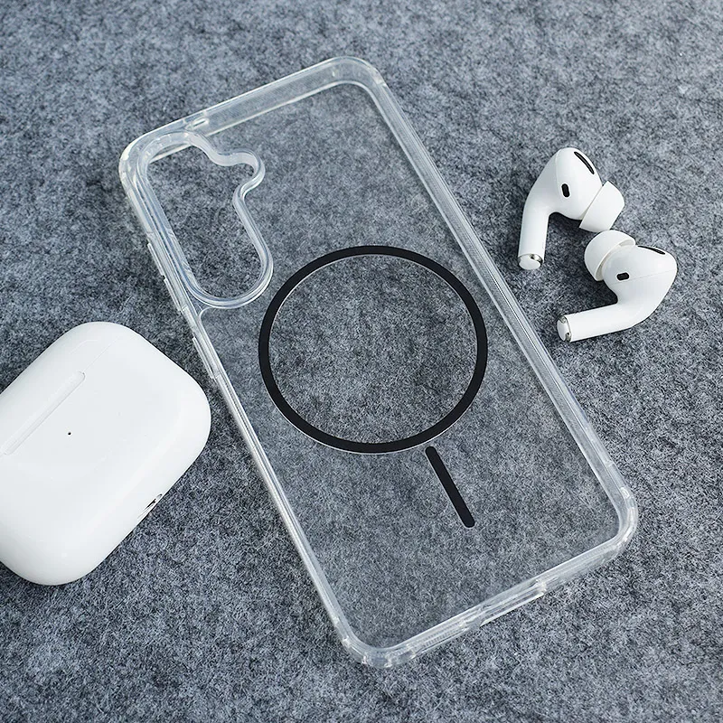 Maska za Samsung A26 5G/ A266B Mag Case Clear Slim crna