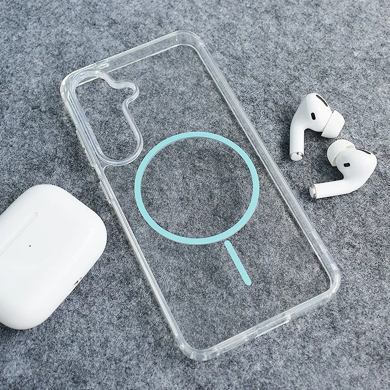 Maska za Samsung A26 5G/ A266B Mag Case Clear Slim plava