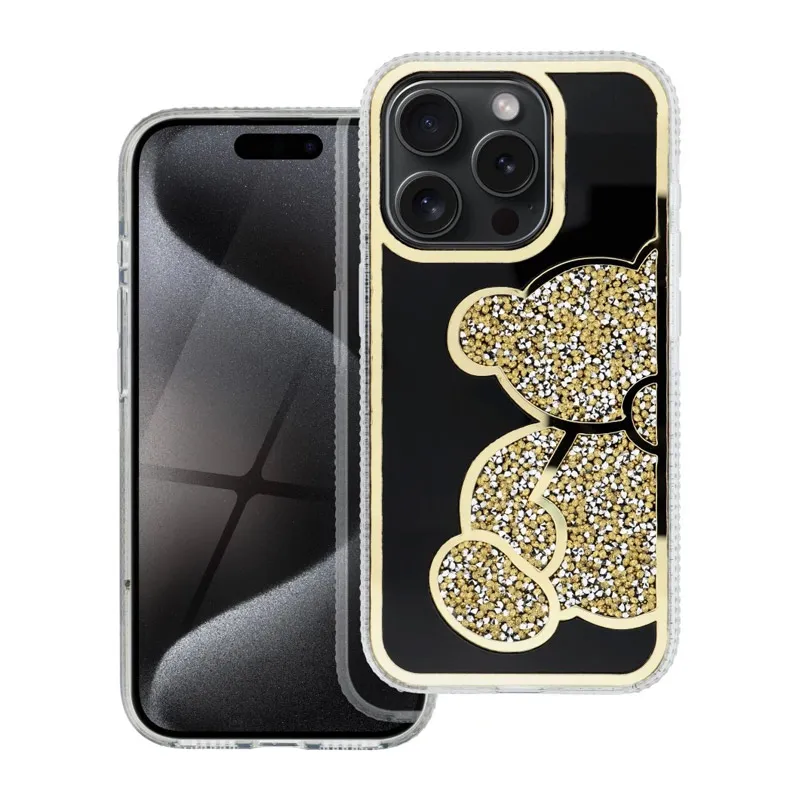 Maska za Samsung A26 5G/ A266B Teddy Bear zlatna