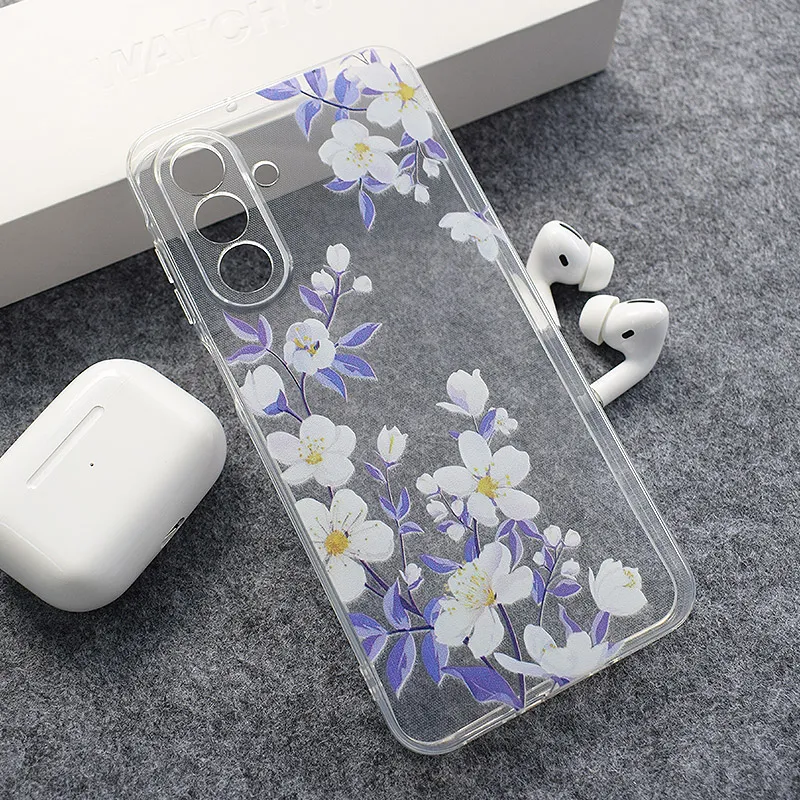 Maska za Samsung A26 5G/ A266B White Blossom Nanobit Print