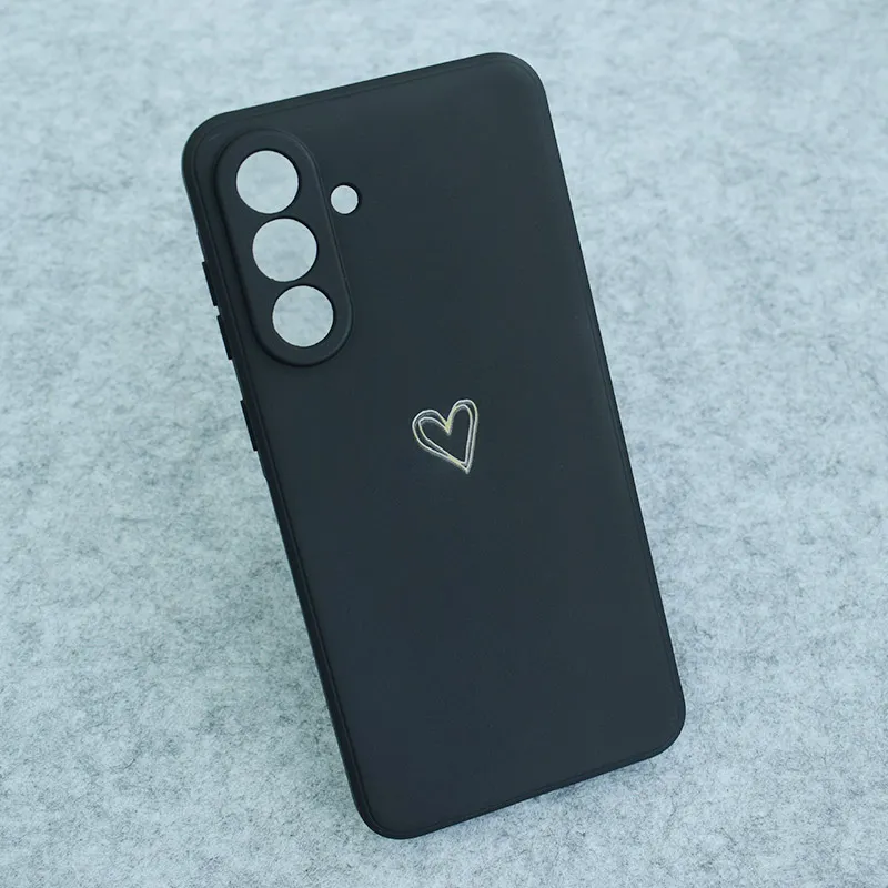 Maska za Samsung A36 5G/ A366B/ A56 5G/ A566B Golden Heartbeat crna