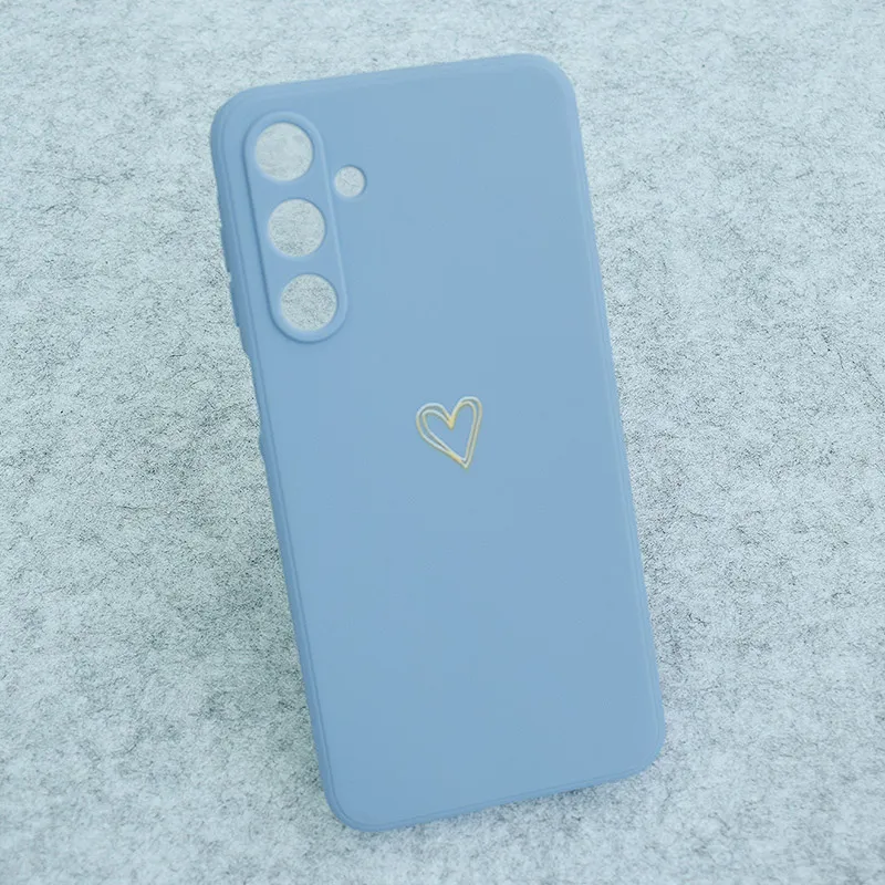 Maska za Samsung A36 5G/ A366B/ A56 5G/ A566B Golden Heartbeat plava